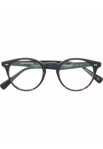 Oliver Peoples Occhiali Romare tondi - Nero