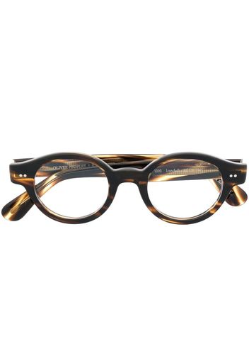 Oliver Peoples Occhiali tondi - Marrone