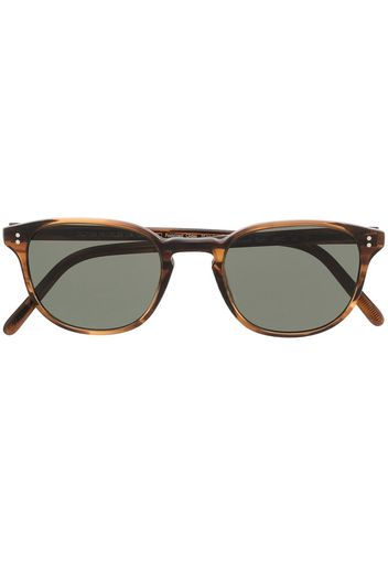 Oliver Peoples Occhiali da sole tondi Fairmont Sun - Marrone