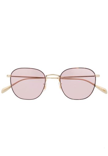 Oliver Peoples Clyne square-frame sunglasses - Oro