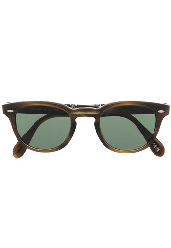 Oliver Peoples Occhiali da sole Wayfarer - Marrone