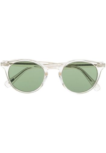 Oliver Peoples Occhiali Romare tondi - Toni neutri