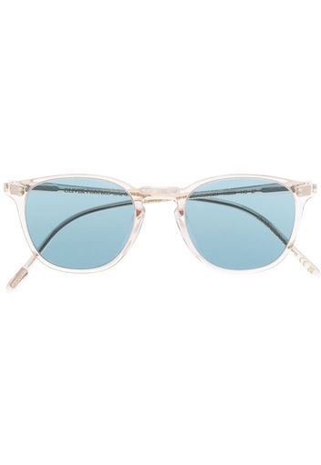 Oliver Peoples transparent-frame sunglasses - Bianco