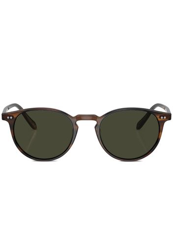 Oliver Peoples Riley round-frame sunglasses - 1724P1 Tuscany Tortoise