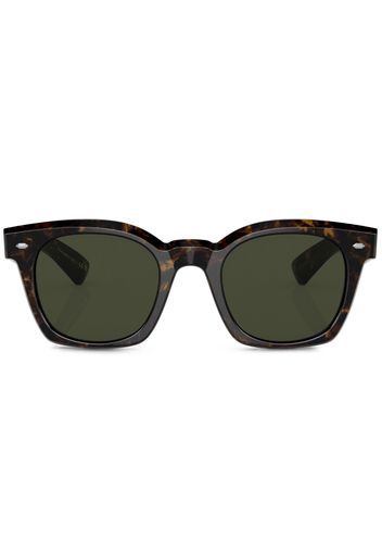 Oliver Peoples Occhiali da sole squadrati Merceaux - 1747P1 Walnut Tortoise