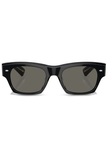 Oliver Peoples Kasdan rectangle-frame sunglasses - 1492R5 Black