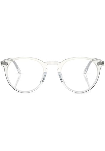 Oliver Peoples round-frame glasses - 1755 Buff/Crystal Gradient