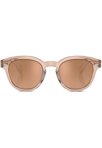 Oliver Peoples Cary Grant round-frame sunglasses - 147142 Blush