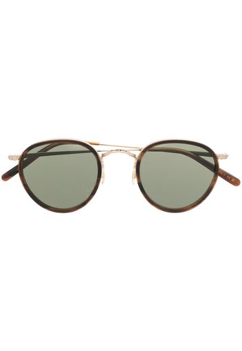 Oliver Peoples Mp-2 round-frame sunglasses - Marrone