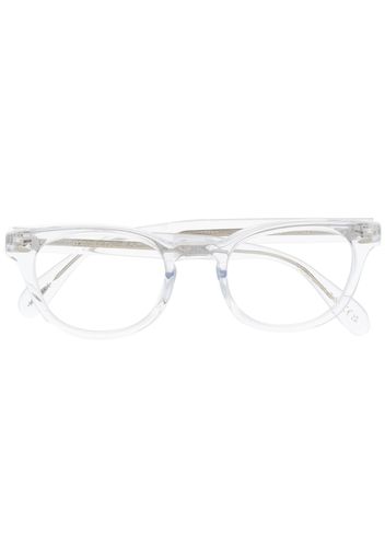 Oliver Peoples Sheldrake round-frame glasses - Toni neutri