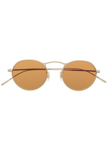 Oliver Peoples M-4 30th round-frame sunglasses - Oro