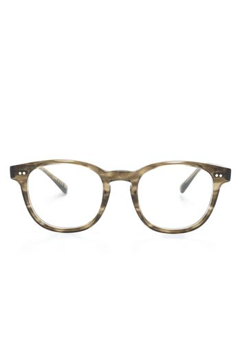 Oliver Peoples Kisho square-frame glasses - Grigio