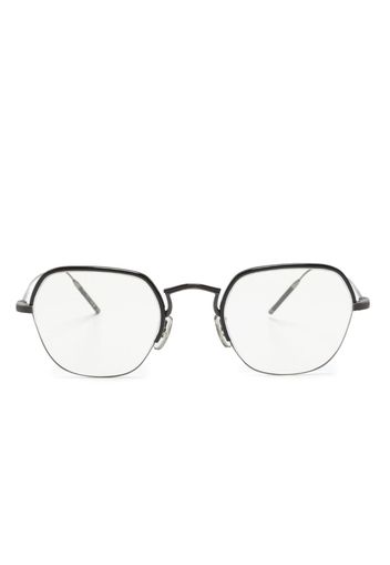 Oliver Peoples TK-7 geometric-frame glasses - Nero