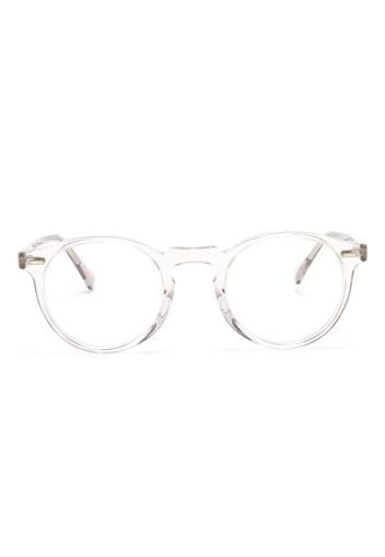 Oliver Peoples Romare round-frame glasses - Toni neutri
