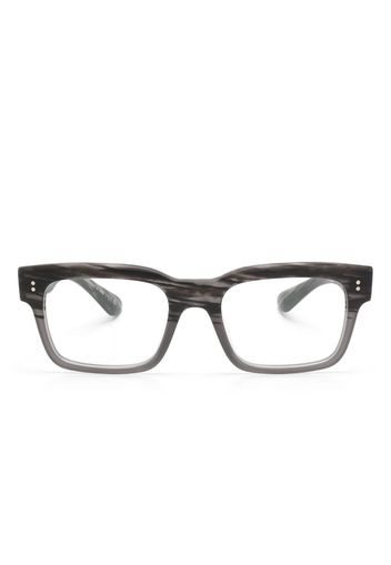 Oliver Peoples Hollins square-frame glasses - Grigio