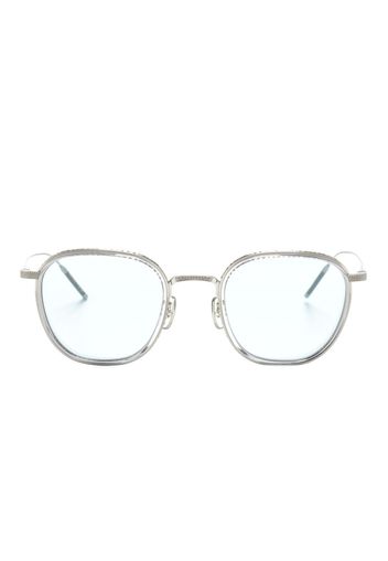 Oliver Peoples TK-9 square-frame sunglasses - Argento