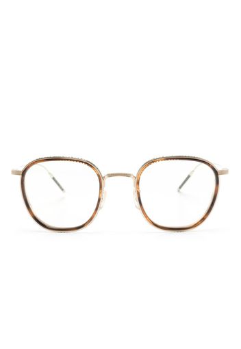 Oliver Peoples TK-9 square-frame glasses - Oro