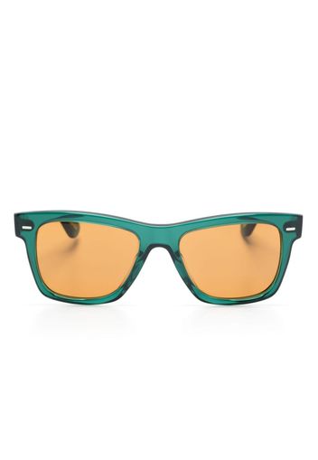 Oliver Peoples Oliver Sun square-frame sunglasses - Verde