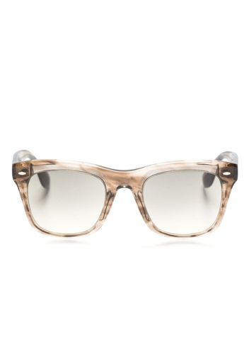 Oliver Peoples Mr. Brunello tortoiseshell-effect sunglasses - Grigio