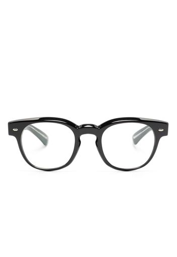 Oliver Peoples round-frame glasses - Nero