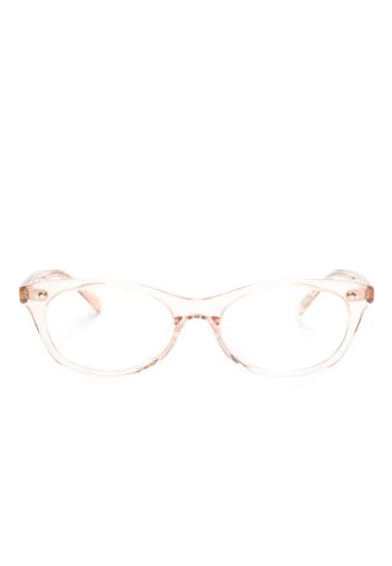 Oliver Peoples Dezerai rectangle-frame sunglasses - Rosa