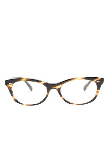 Oliver Peoples Occhiali da sole squadrati Dezerai - Marrone