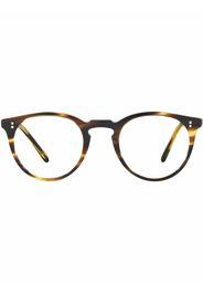 Oliver Peoples Occhiali tondi O'Malley - Bianco