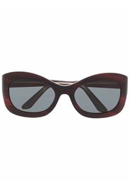 Oliver Peoples Occhiali da sole cat-eye Edina - Rosso