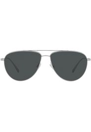 Oliver Peoples OV1301S Disoriano pilot-frame sunglasses - Argento