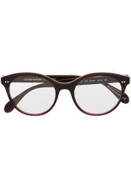 Oliver Peoples Occhiali da sole Gwinn tondi - Rosso