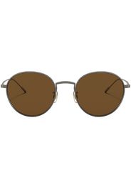 Oliver Peoples Altair round-frame sunglasses - Marrone