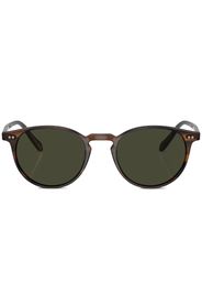 Oliver Peoples Riley round-frame sunglasses - 1724P1 Tuscany Tortoise