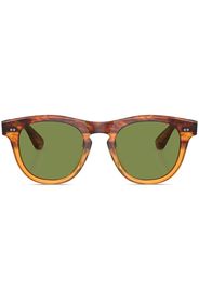 Oliver Peoples Rorke round-frame sunglasses - 175452 Dark Amber Gradient