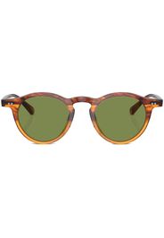 Oliver Peoples Op-13 round-frame sunglasses - 175452 Dark Amber Gradient