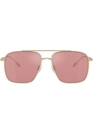 Oliver Peoples Dresner aviator-frame sunglasses - 52923E Gold