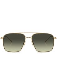 Oliver Peoples Dresner aviator-frame sunglasses - 5292BH Gold