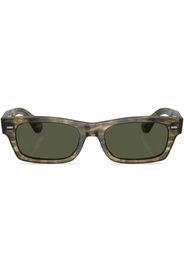 Oliver Peoples Davri rectangle-frame sunglasses - Verde