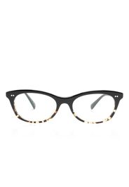 Oliver Peoples Dezerai rectangle-frame glasses - Nero