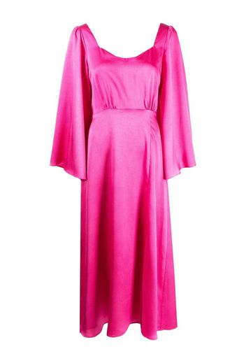 Olivia Rubin Raphaela flare-sleeve dress - Rosa