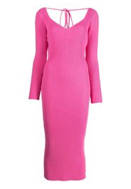 Olivia Rubin Farah midi dress - Rosa