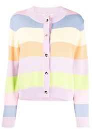 Olivia Rubin striped cotton cardigan - Multicolore