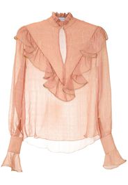 Olympiah Camicia a collo alto Versailles - Toni neutri