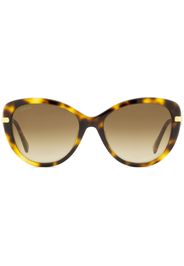 OMEGA EYEWEAR cat-eye frame sunglasses - Marrone