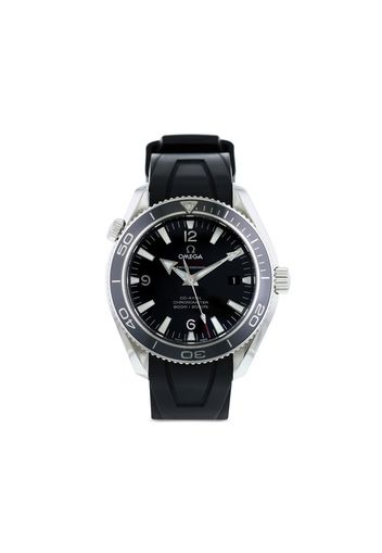 OMEGA 2010 pre-owned Seamaster Planet Ocean 42mm - Nero