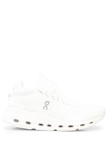 ON Running mesh lace-up sneakers - Bianco