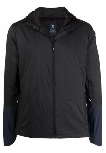 ON Running logo-print performance jacket - Nero