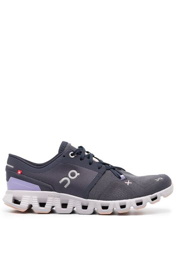 On Running On Cloud X 3 lace-up sneakers - Viola
