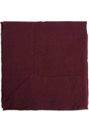 Once Milano medium linen tablecloth set - Rosso