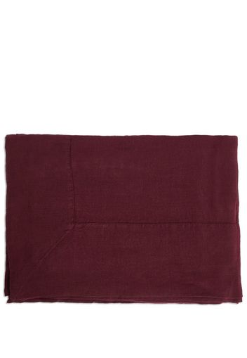 Once Milano large tablecloth set - Rosso