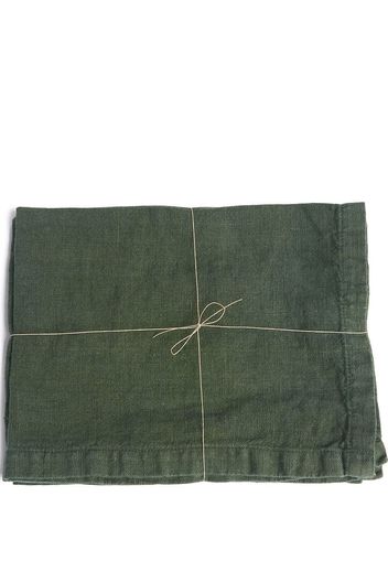 Once Milano set of two linen placemats - Verde